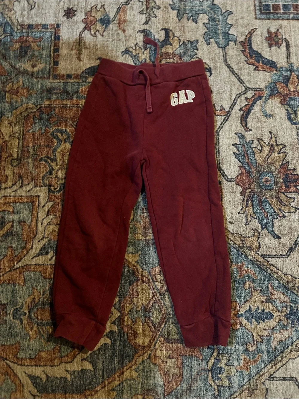 GAP Maroon Kids Jogger Sweatpants